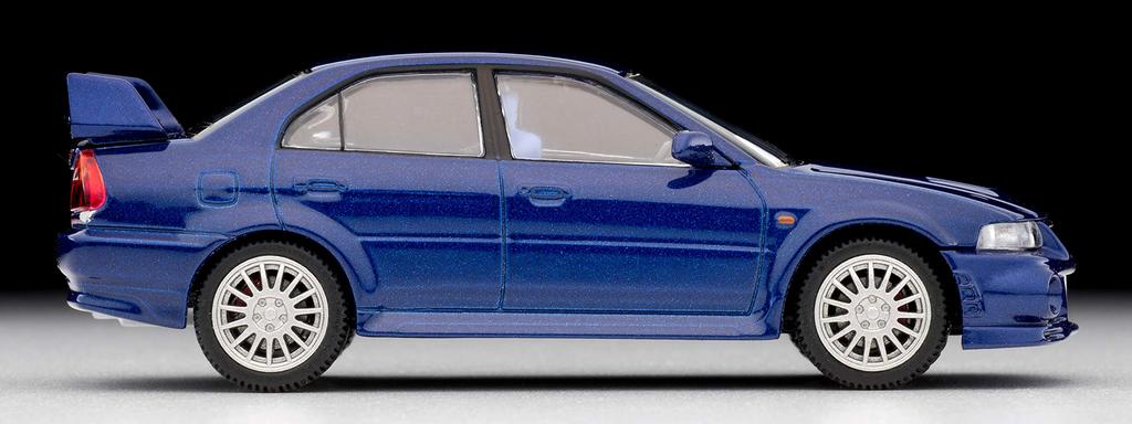 Tomica Limited Vintage Neo Scale Mitsubishi Lancer GSR Evolution VI Navy Blue Finished Model 312406 1/64 LV-N190c