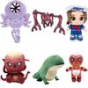 Steve Harringtons Plush Mind Flayer Plush Toy Steve Harringtons Scoops Ahoys Doll Vecna Plush Soft Toy Stuffed Animal Gift