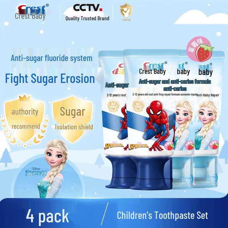

Crest Kids Anti-Cavity Toothpaste 4-Pack
