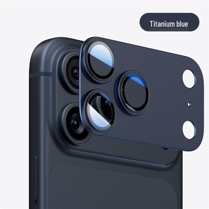 iPhone 17 Pro Max Armor Lens Matte Metal Full Coverage HD Positioning Film