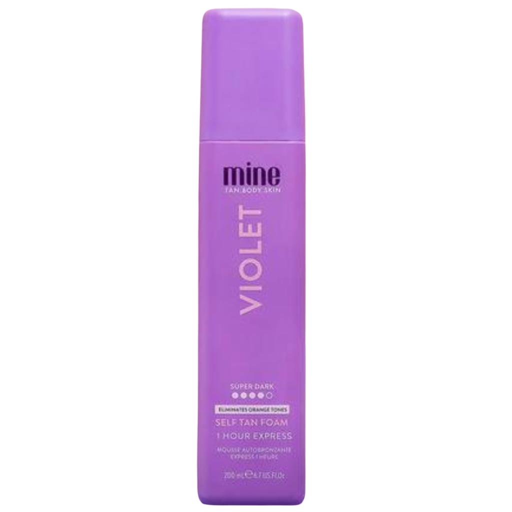 MineTan Fialová pěna na samoopalování 200 ml