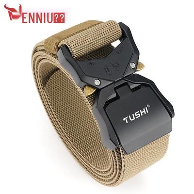 Cobra Buckle Men's Tactical Nylon Belt for Work and Outdoors