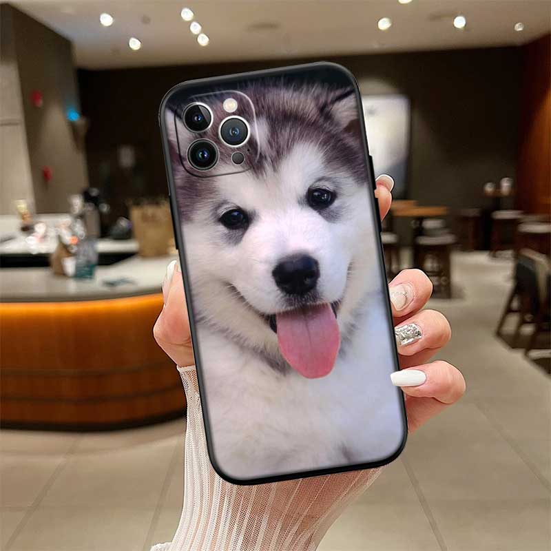 

NH32 husky dog Phone Case for Samsung Galaxy A11 A12 A13 A15 A52S A53 A55 A56 A70 A71 A72 A73 F06 F16 F56 S10 Plus S10e Galaxy A72