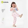 Dudu Home Kids' Summer Cotton T-shirt & Pants Set