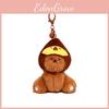 Adorable Koala Plush And Sloth Bear Keyring With Wearing A Headgear Gifts For