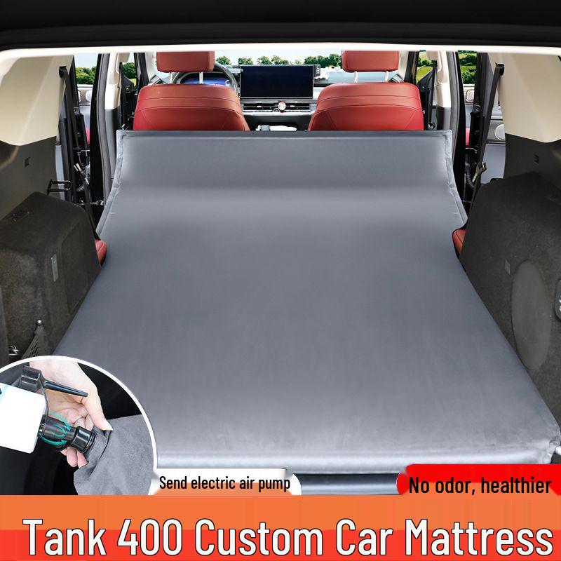 Tank 400 Inflatable Trunk Mattress: Rear Seat Sleeping Pad for Self-Driving Tours