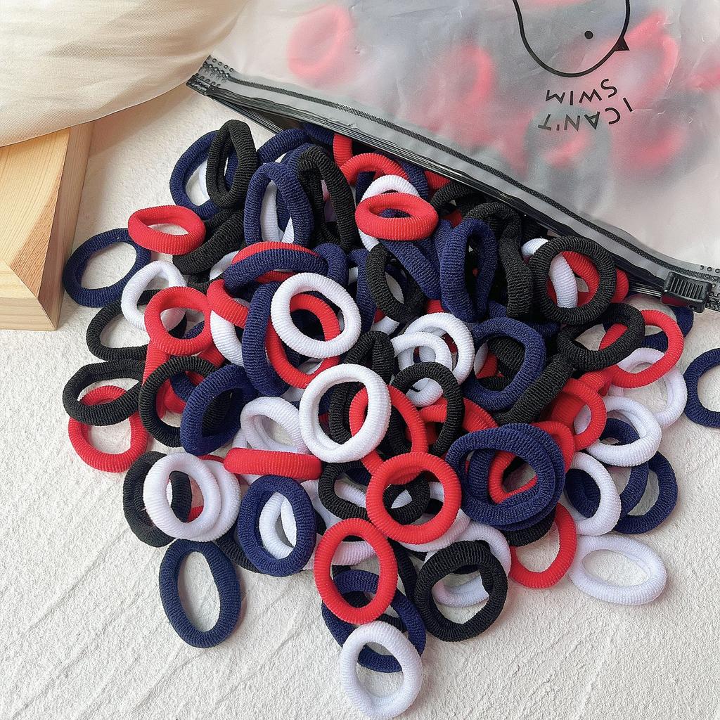 20pcs Kids Elastic Hair Bands Girls Sweets Scrunchie Rubber Band for Children Hair Ties Clips Headband Baby Hair Accessories