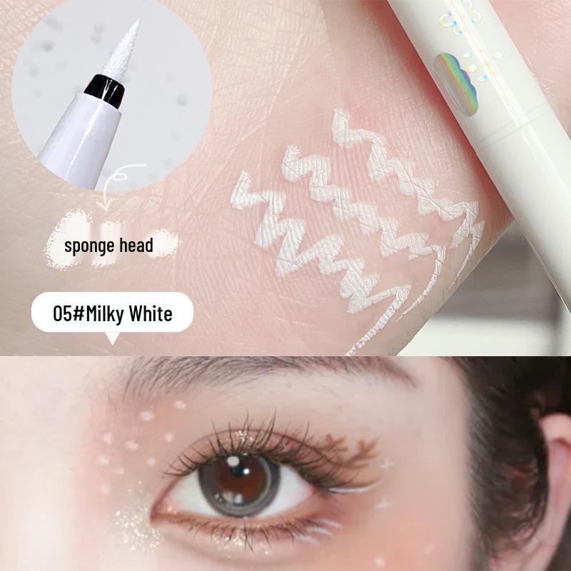 Xixi Cool Silky Eyeliner - Student-Friendly Thin Tip Colored Pen for Under-Eye Bags