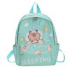 Durable Playful And Kids Cartoon Backpack With Soft Shoulder Straps For School Use