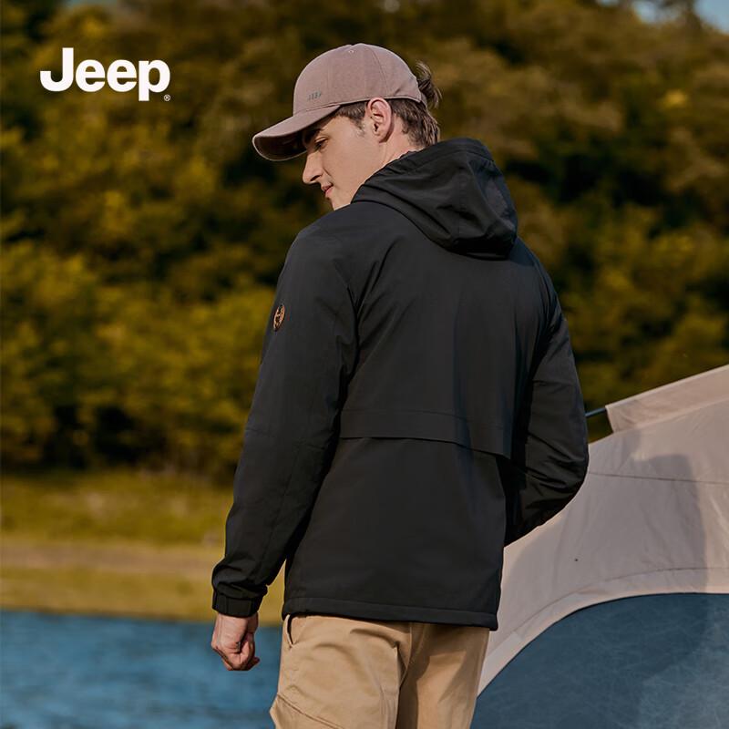 Jeep Men's Outdoor Windbreaker Jacket