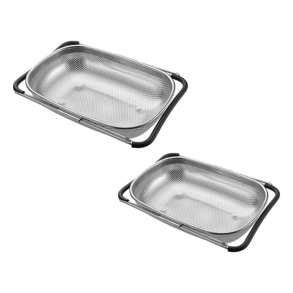 Sink Drain Basket Drainer Basket Fine Mesh Easy to Store Practical Tool Over Sink Strainer Strainer Basket for