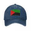 Flag of Martinique red green black Baseball Cap summer hat Hat Luxury Brand Golf party Hat Unisex Womens