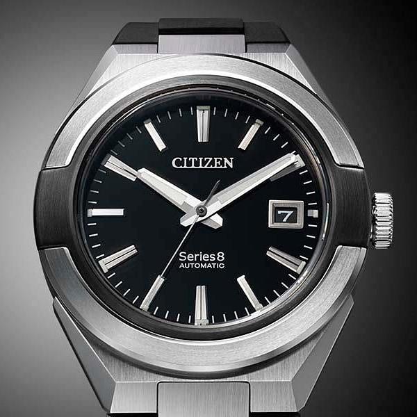 Citizen Men's NA1004-10E ( Watch Series 8 Mechanical 870 Mechanical) Round Watch Silver Analog