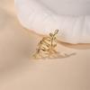 Branch Leaf Ear Cuff Non Pierced Hypoallergenic Vintage Copper Ear Clip Jewelry for Prom Party Wear