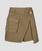 Beodeonteu Garment Dyed Multi-Pocket Layered Shorts [Beige]