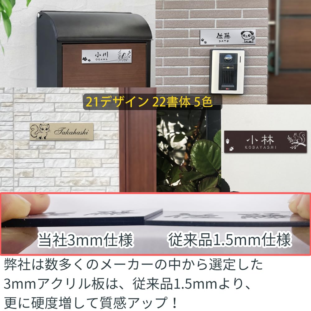 3mm thick silver nameplate for homes and easy to stick includes image includes and is suitable for and outdoor Laser engraving Product 191910