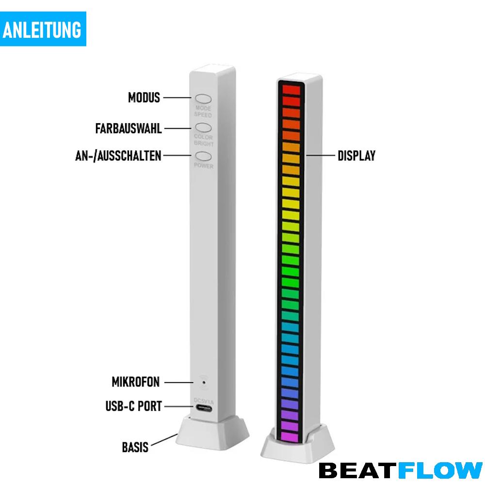BEATFLOW RGB Lightbar LED Ambient Lamp Light Smart Music Sync Backlight TV