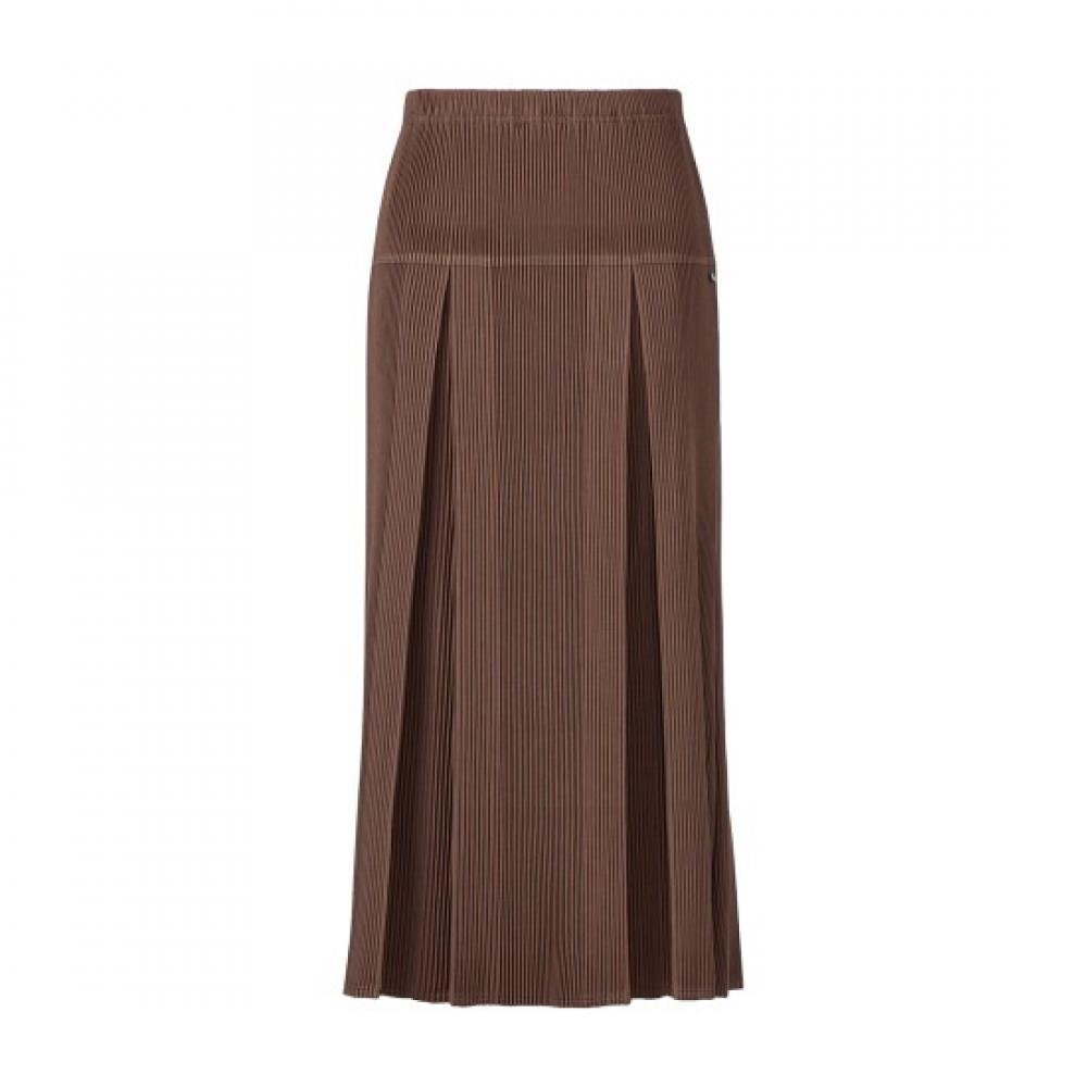 Pleats Me Long Pleated Skirt Slate Shade Ppskw025001