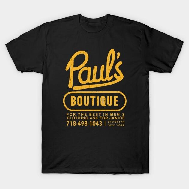 Pauls Boutique T Shirt Retro Hip Hop Graphic Tee Vintage Rap Music Streetwear XXXXL