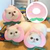 Polyester Sponge Peach Pet Anti Bite Collar Neck Recovery Wound Elizabeth Ring for Cats