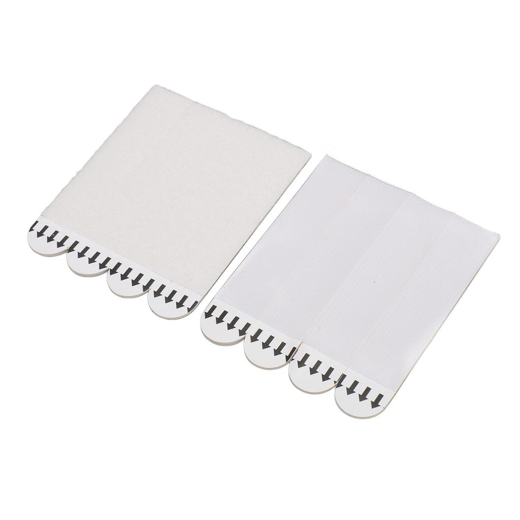 20 Pairs Picture Wall Adhesive Strip Strong Adhesive Removable Wall Hanging Strips for Photos Artwork Christmas Decorations