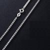 Korean pendant imported box chain women's short necklace collarbone with chain exquisite fashion versatile light and changeable