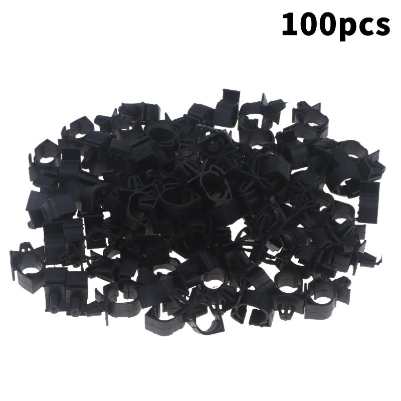 

50/100Pcs Car Wiring Harness Fasteners -Universal Cable Clips & Buckles For Secure Wire Fixing & Organization 100PCS
