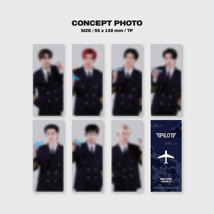 ENHYPEN World Coupon Card Collection PILOT Basic ver.
