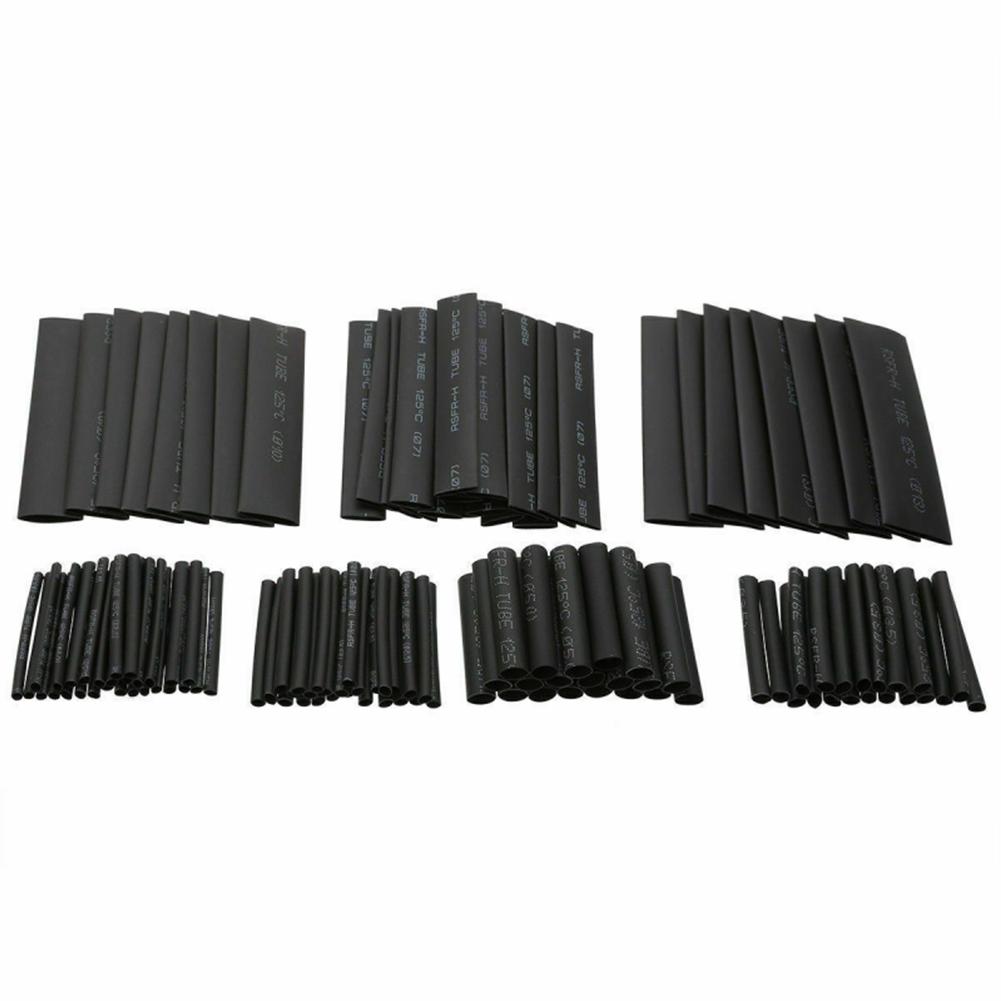 127/328/530pcs Heat-shrink Tubing Sleeve Cable Wire Wrap Tube Assortment Kit Wire Cable Insulation Sleeving