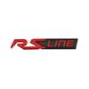 Car Metal GT RS Line Badge Emblem Decals Sticker For Logan Clio Megane 2 3 4 Captur Koleos Espace Twingo Duster Kadjar