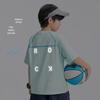 Zuoxi Jungen Sommer Kühlendes Künstlerisches Brief Polo T-Shirt 2026