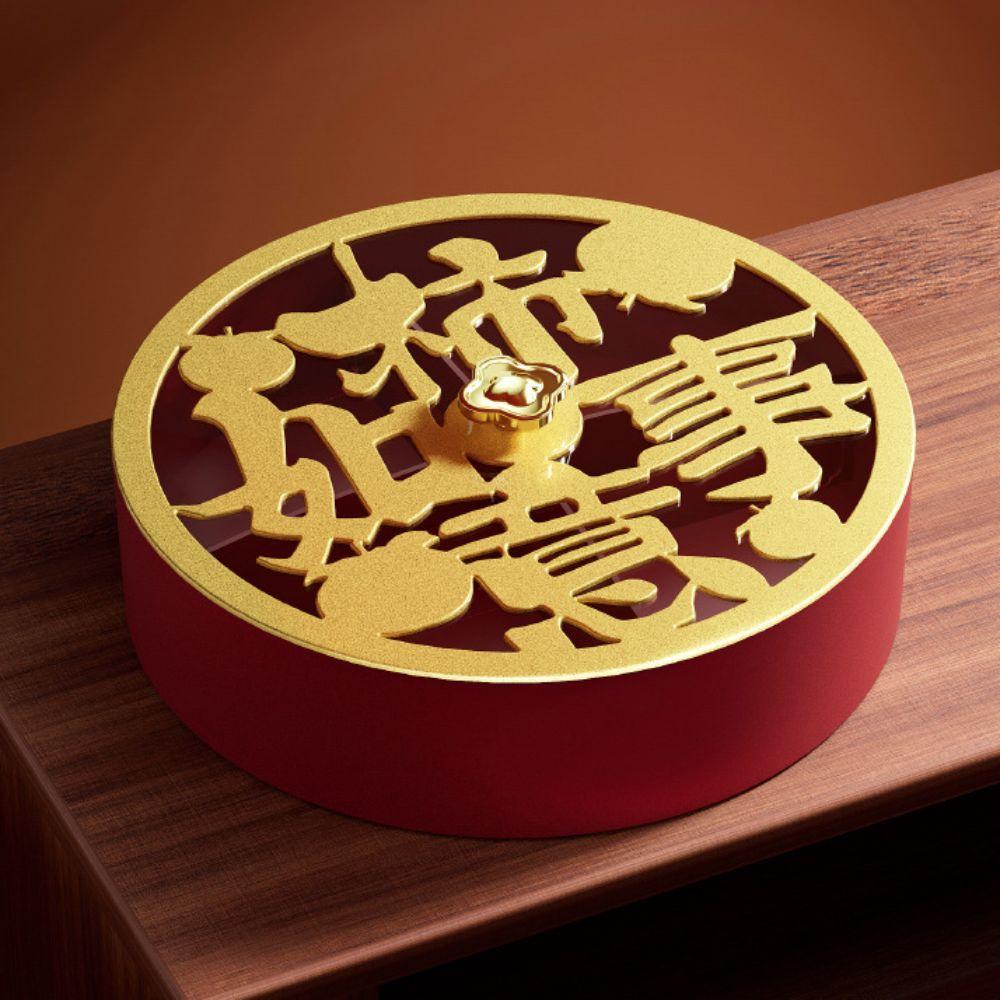 Tradycyjna tacka na przekąski na Festiwal Wiosny Pudełko do przechowywania cukierków z przegródkami Cukierki