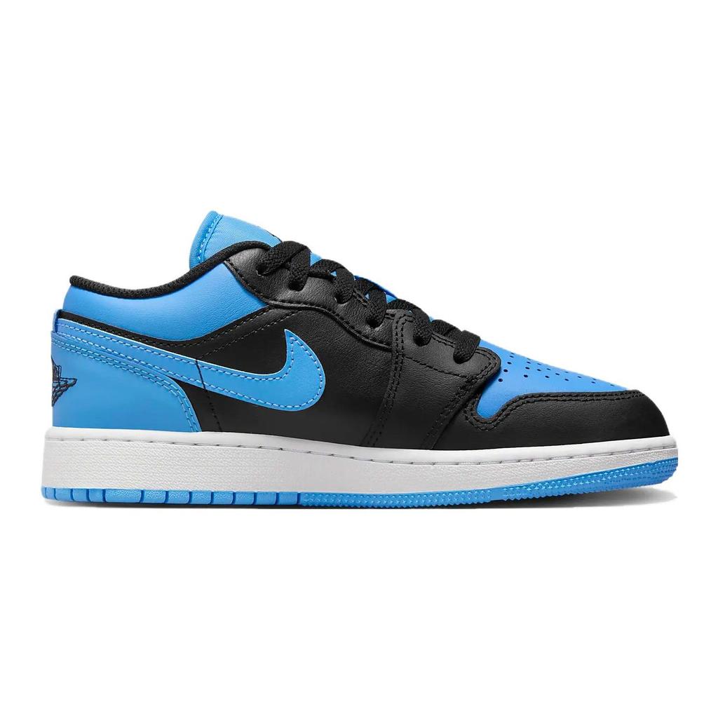 Air Jordan 1 Low GS University Blue Dětské tenisky Černá Bílá 553560-041