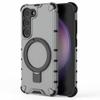 Für Samsung Galaxy S23 Hülle PC+TPU Handyhülle Ring Ständer Abdeckung Kompatibel mit MagSafe