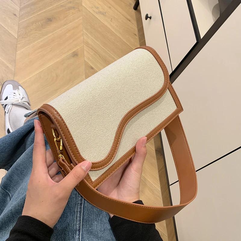 Квадратная сумка через плечо для женщин — фото 11