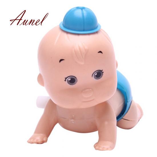 Cute Windup Crawling Crawl Boy Girl Doll Toy Birthday Gift
