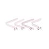 10Pcs Snap Locking Kayak Paddle Spring Clip Steel V-Shaped Lift Telescopic Locking Tube Pole Clips For Tent Umbrella