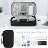 1pc Data Cable Storage Bag Waterproof Portable Carry Case  Storage Bag Travel Organizer Bag for Cable Cord USB Charger