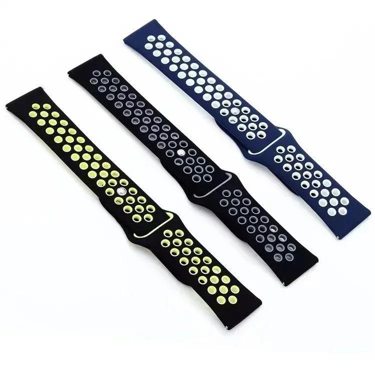 20mm 22mm 18mm Silicone Strap For Garmin Forerunner 265 55 965 165 255 Music/Venu 3/2 Bracelet Band For Garmin Vivoactive 5 Belt