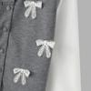 ZANZEA Women Casual Doll Collar Loose Long Sleeve Patchwork Blouse