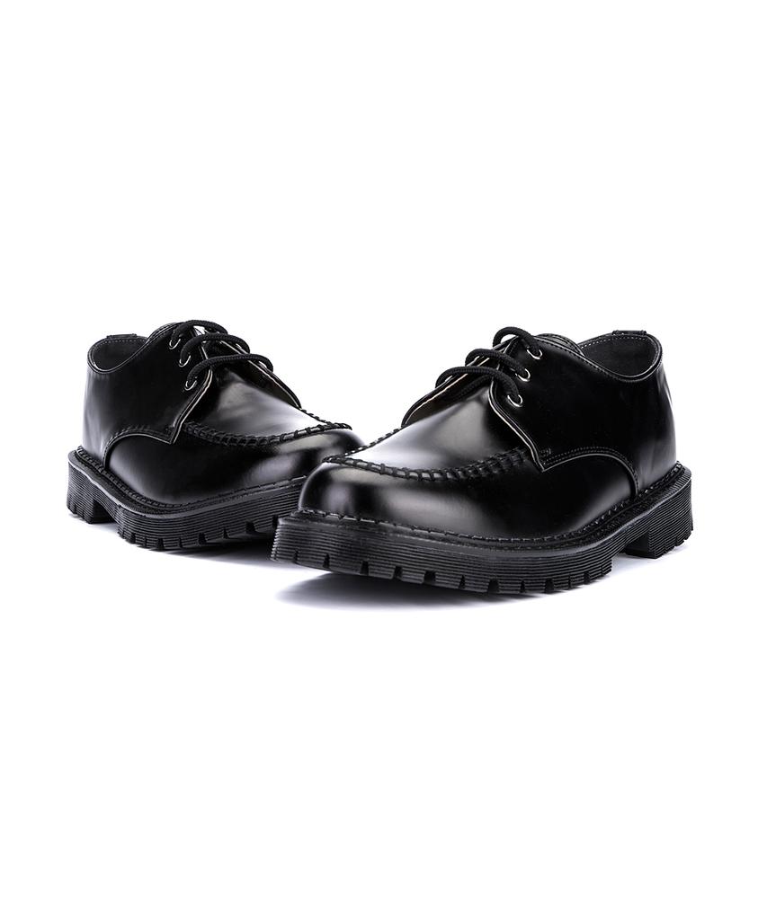 Bsqt By Classy 875 Nice Golf 3-Hole Derby Shoes Lucy Black