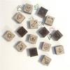 Tampons en bois Alphabet 1 cm + 2 encreurs