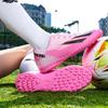 European Cup Football Shoes Boys and Girls Children TF Shredded Nails Spikes Youth Adult Sneakers