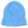 Excellent MONCLER Knit cap Hat with logo patch blue cotton mens Used