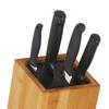 Stojak na Noże Kuchenne Bambusowy Blok do Noży Kuchennych Uniwersalny