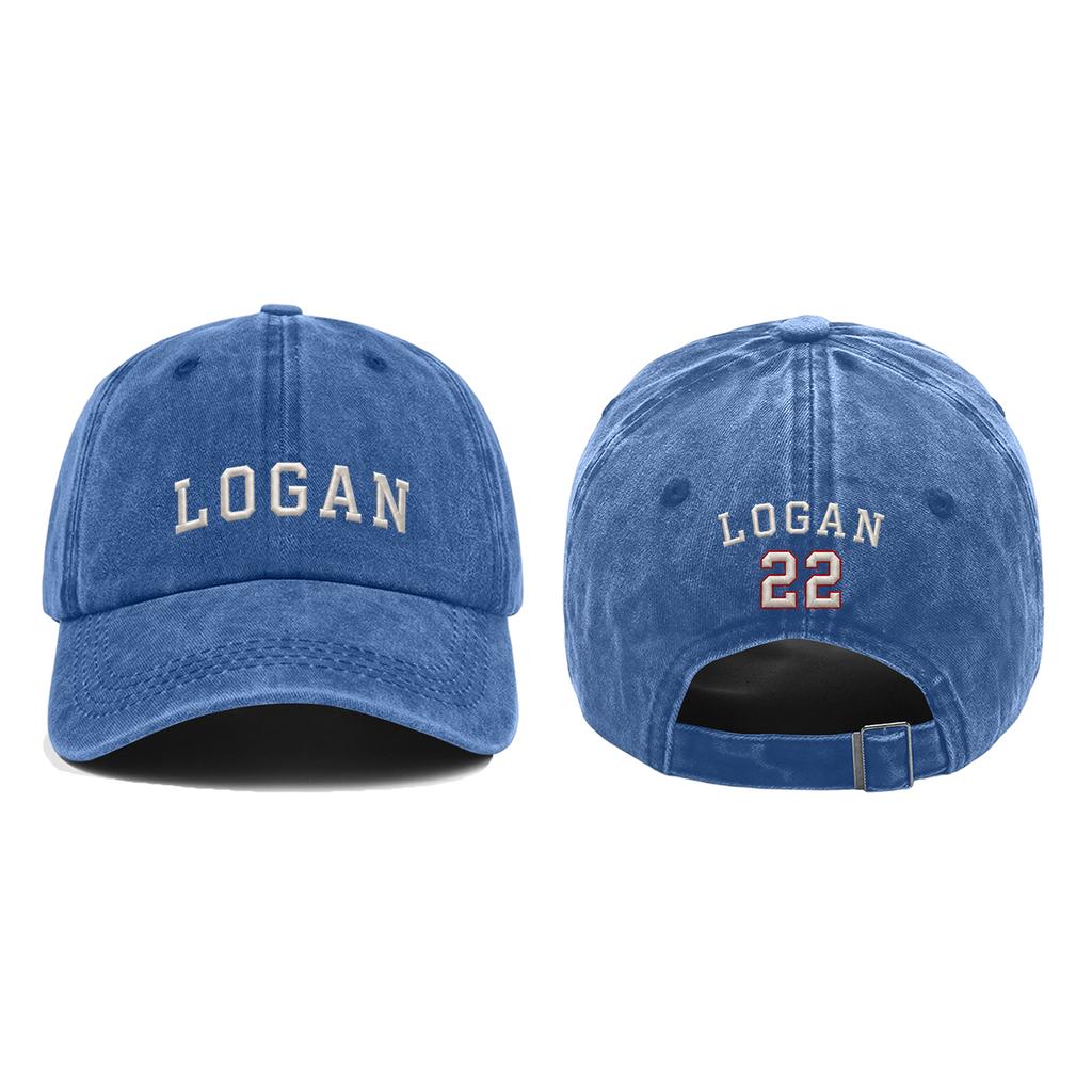 Vintage Washed Cotton Baseball Cap Adjustable Soft Top Distressed Retro Style Embroidered Logo Casual Outdoor Hat for Everyday Use
