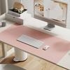 Large Waterproof Imitation Leather Desktop Mouse Pad, Calculator Mouse Pad, Dedicated for Office and Gaming