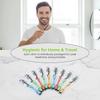3/5/10 Pcs Manual Toothbrushes Ultra Soft Charcoal Bristles Non Slip Handle For Adult Daily Home Oral Care