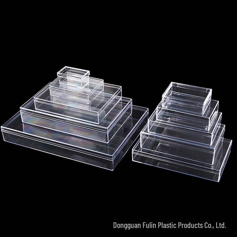 

Rectangular Transparent PS Plastic Storage Box with Lid for Digital Accessories, Snacks, and Medicinal Materials. L01 50*30*23mm