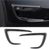 FASTCHE Front Fog Light Trim Cover for Tesla Model Y Eyebrow Spoiler Accessories Fog Lamp Frame Blade Trim Compatible with 2019 2020 2021 2022 2023